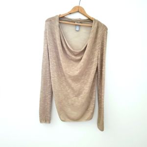 Neiman Marcus Cowl Top, size S